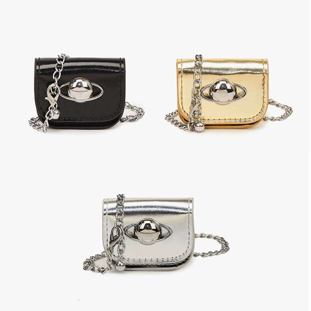 ddmy Mini Messenger Fashion Bag Chain Women's Retro Design Ladies Small Square Accessories Bags Female Cool Girls Clutch Change Purse