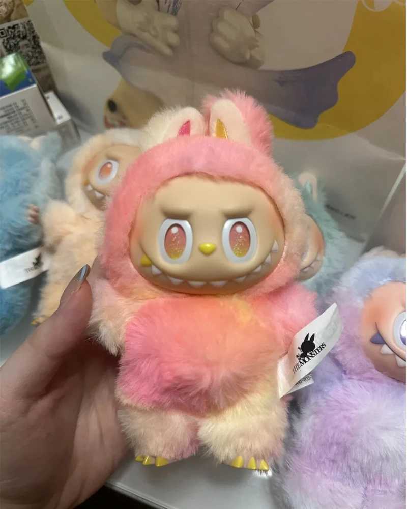 Labubu The Monsters V3 Series Blind Box Teddy Vinyl Base Toy Animated Characters Mysterious Surprise Box Keychain Children GiftC250521