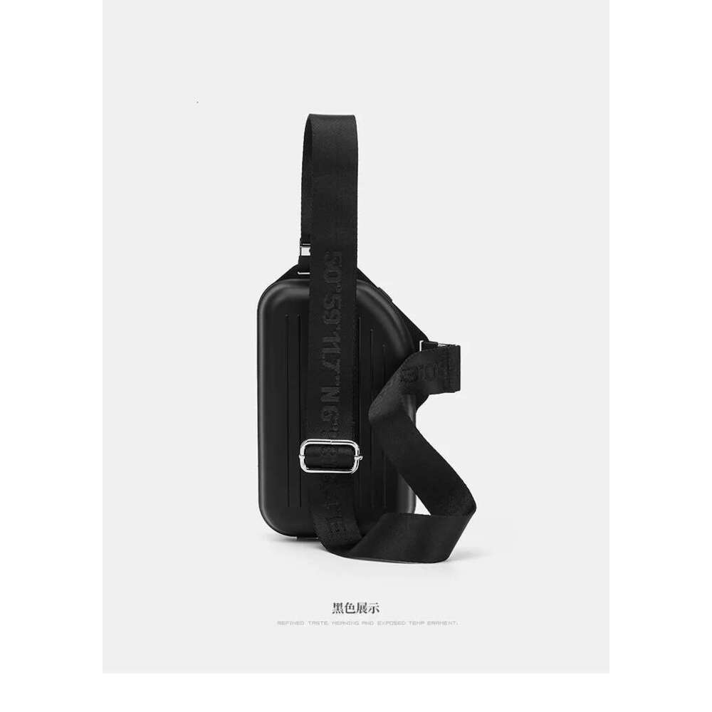 Chest Unisex PC Material Hard Shell Fashionable Casual Travel Crossbody Shoulder Bag Mini