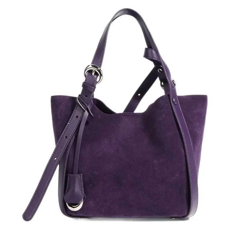 Genuine Leather Tote Bag Large Capacity Vegetable Basket Bucket Bag Luxury Designer Shoulder Bag For Women M250521