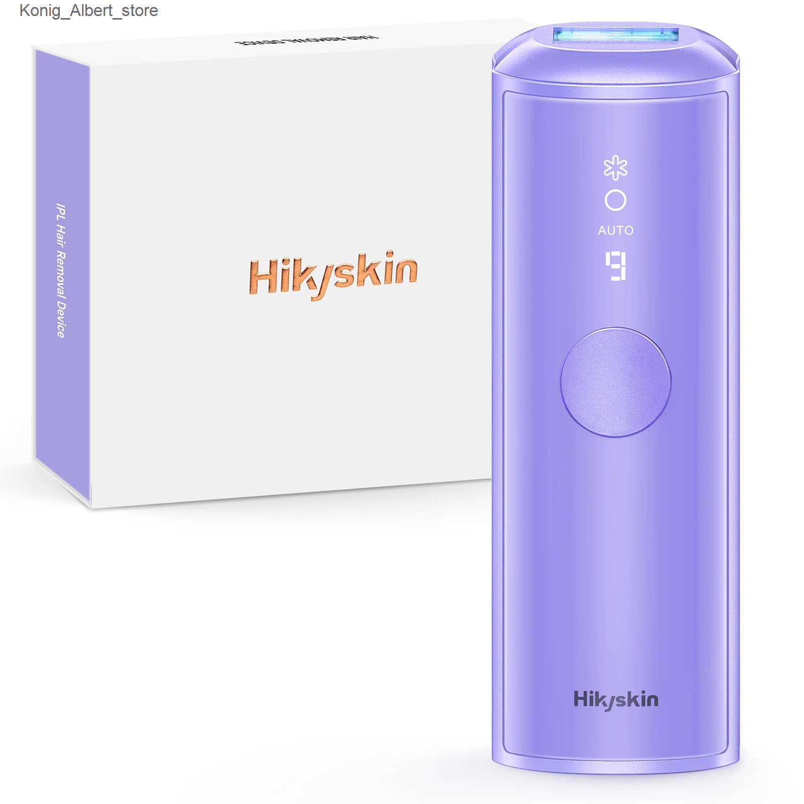 Hikyskin Laser Hair Removal IPL Sapphire Ice-Cooling System9 LevelsPainless Hair Remover Device for Whole Body at home Use z250214QR8