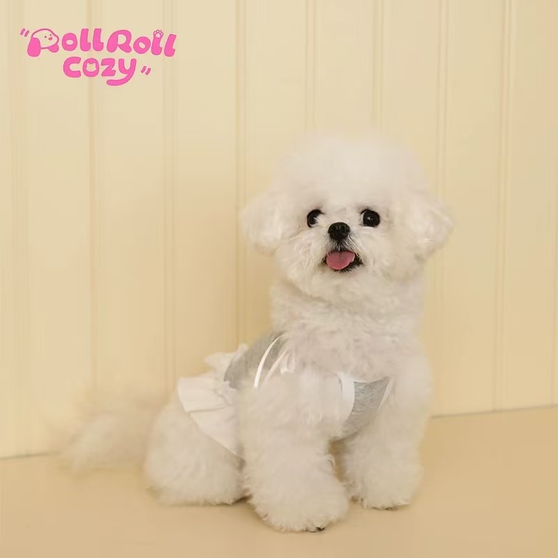 T00253 Dog clothes summer thin suspender skirt small dog Bichon Schnauzer Maltese