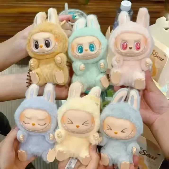 New Labubu V3V2 Blind Box Monster Big Energy Series Vinyl Plush Pendant Blind Box Face Doll Action Replica Keychain Mystery GiftT250521