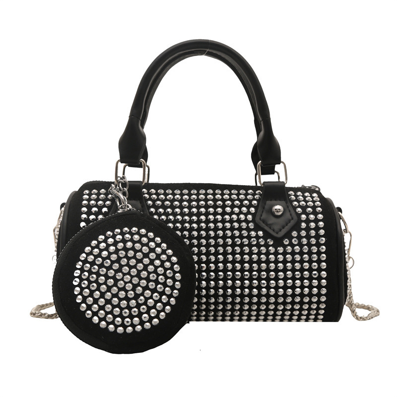 Free Delivery Designer Bag Trendy For Women 2025 With Diamond Fashionable Simple And Versatile Handheld Pillow Single Shoulder Crossbody Bag Luxury741