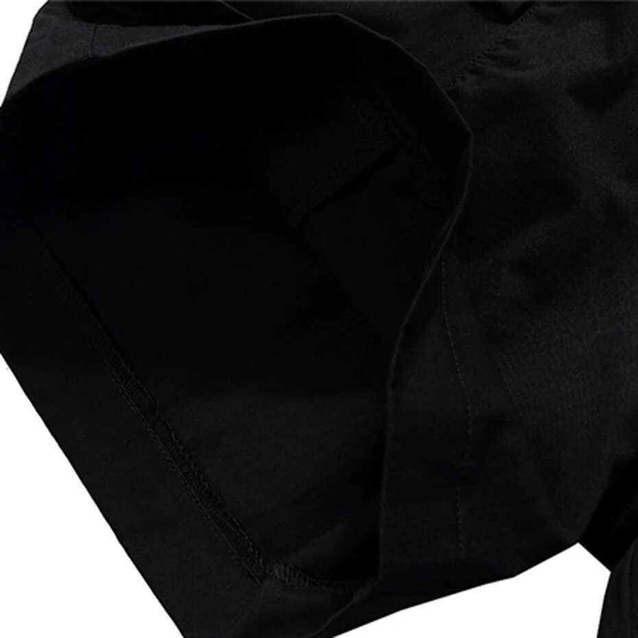 Men Cargo 2025 Summer Black Loose Casual Shorts Side Pocket Wide Leg Short Pants For Male