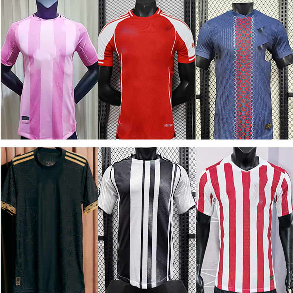 Men's T-shirt designer T-shirt 2526 Club Football Uniform Player Edition Sports Uniform Fan Jersey Cotton Club World Cup plus size