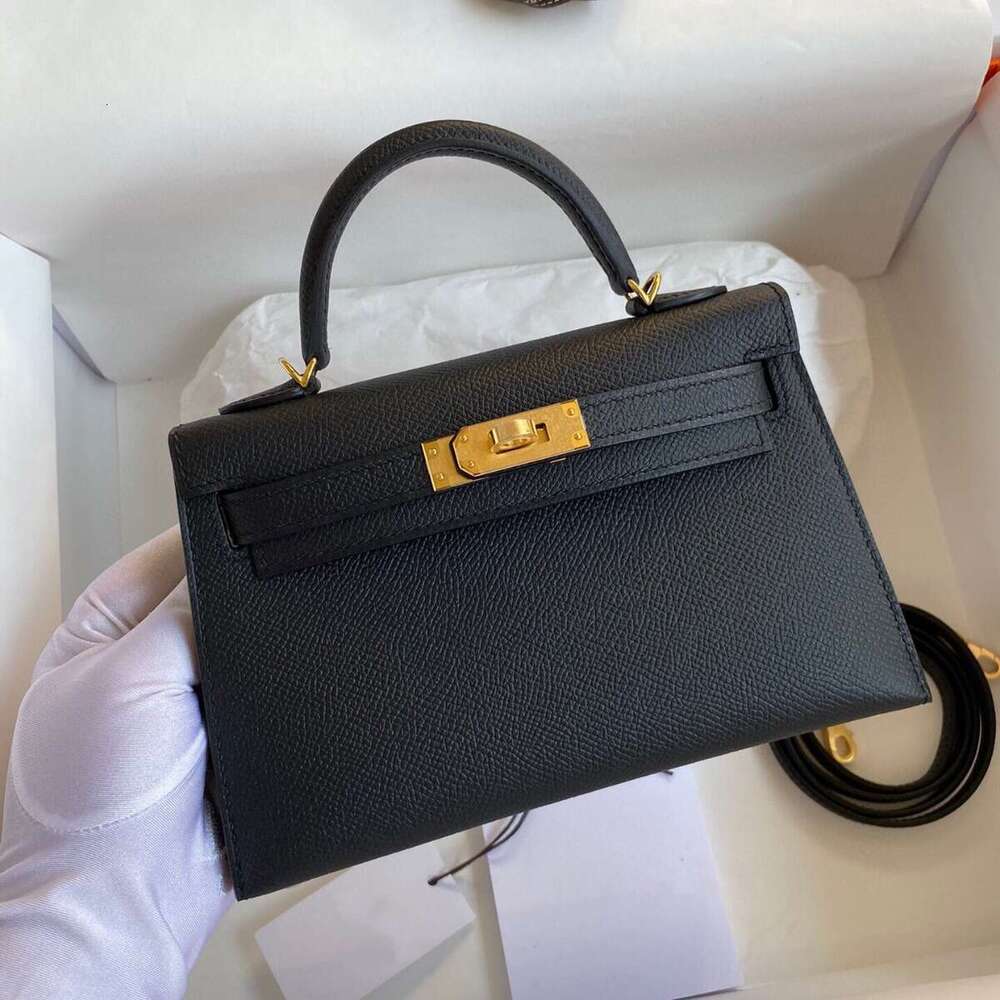 Second generation mini made of genuine Epsom leather, fashionable handbag, shoulder crossbody bag, cowhide women's bag