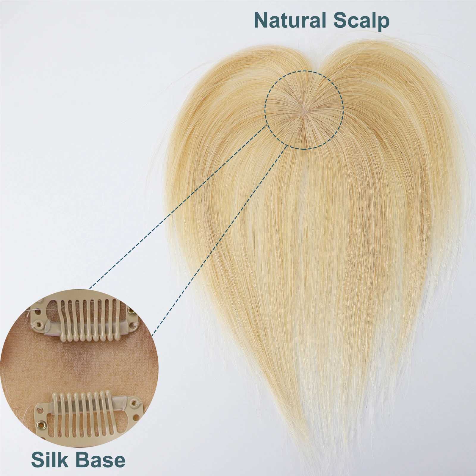 613 Remy 5x5cm Fringe Pieces 4D Air Bangs Silk Skin Base Topper Brazilian Human Hair Toupee15cm S25521