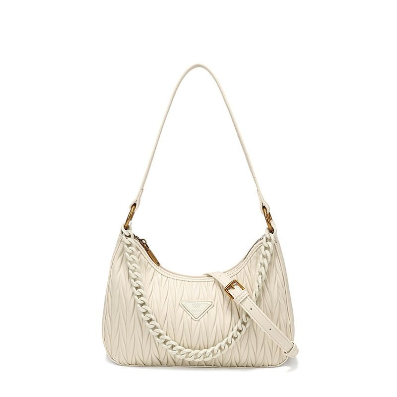 Designer Bag Popular Models Pleated Shoulder Armpit Bag Simple Versatile Women's Bag Hot New Small Sling Crossbody Bag for Women Trendy