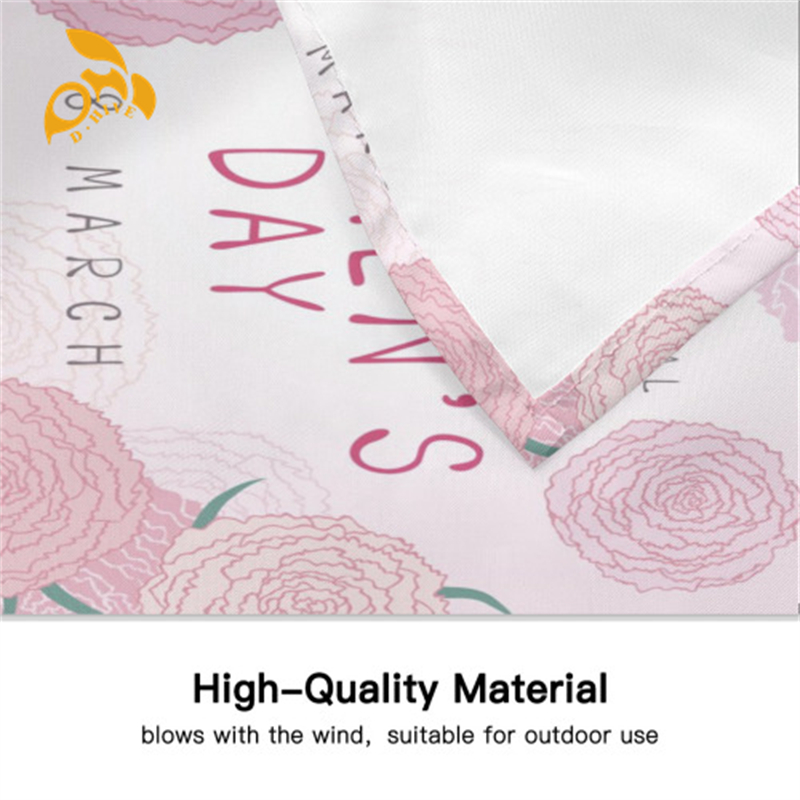 Free shipping customized Hand flag Home Decorations Single layer flag 14x21cm single-sided printing