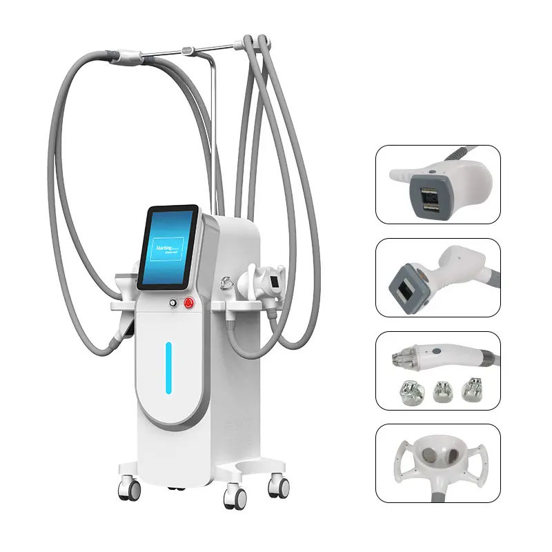 Professional 4 in 1 Vela Roller Slimming Machine Lymphatic Drainage Vela Slimming Body Shaping Machine Cellulite Reduce Skin Tightening Device