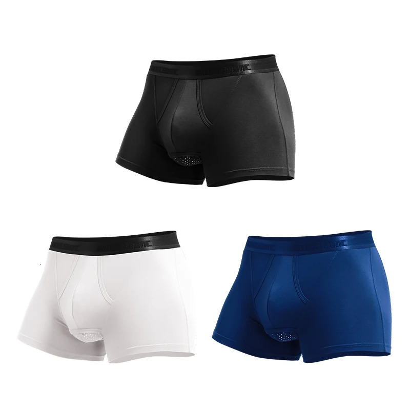 5PCS Mens underwear men cartridge type separation too long resistance after shorts modal pants are four corners 250519