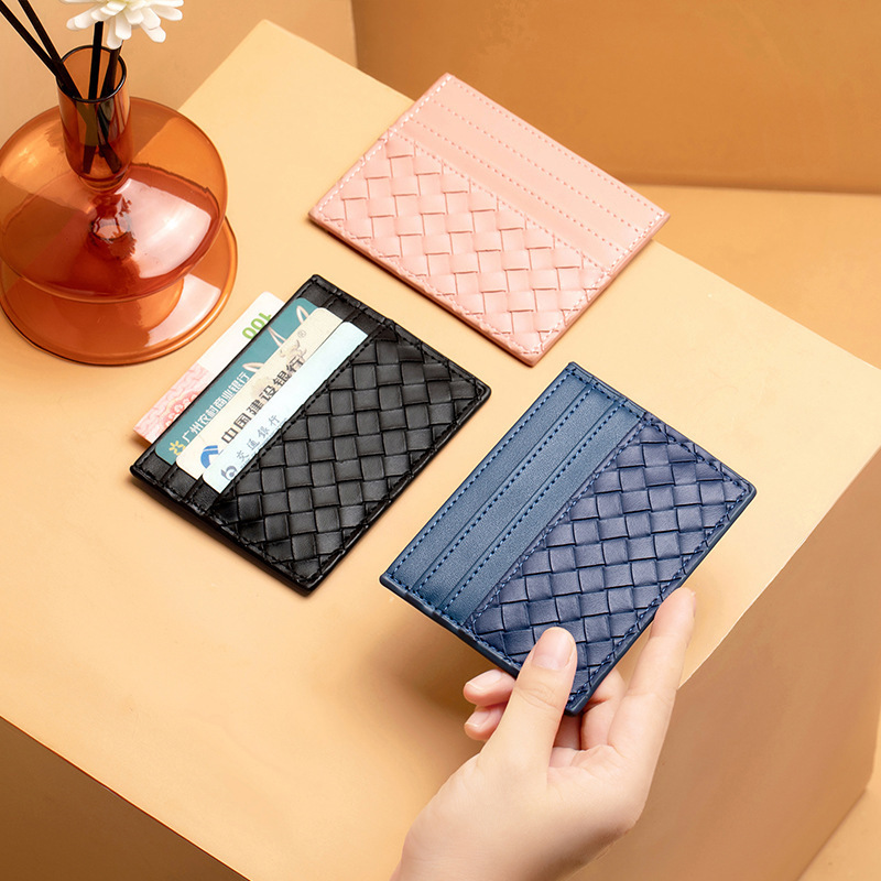 Small Wallets Women Credit ID Card Holder Leather Wallet Ultra-Thin Wallet with Coin Pocket Purse cartera Fashion Portable Suitable for daily wear