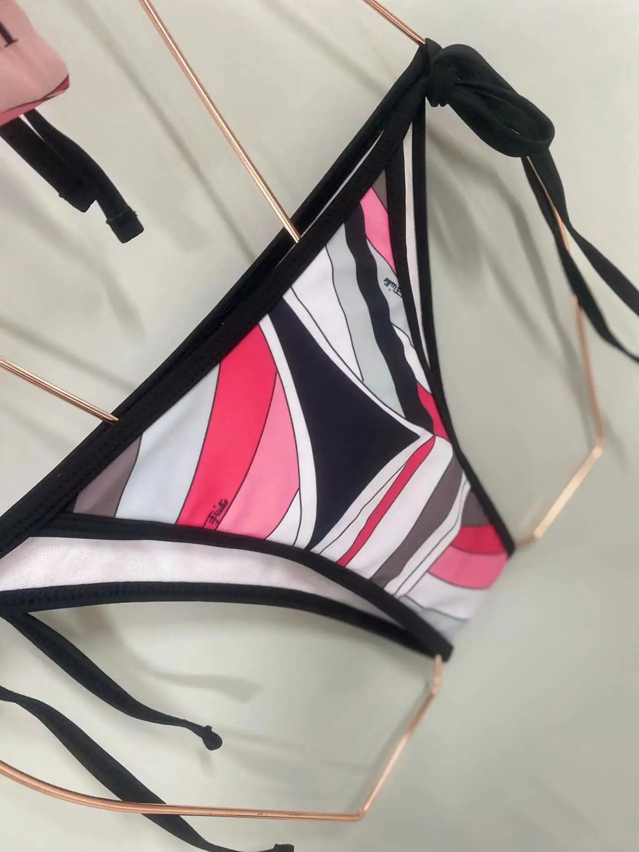 Italian Classic Headband Bikini Set ner Womens Sexy 3 Pieces Swimsuits 250521