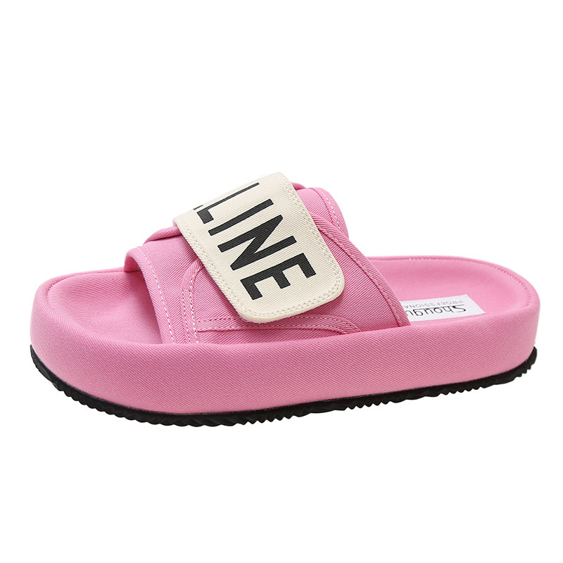 free shipping slides designer women shoes flat casual outdoor slippers letter classic beach black pink shoes
