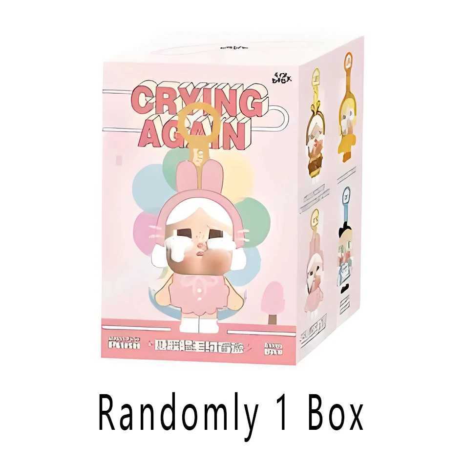 In Stock Crybaby Crying Again Series Blind Box Vinyl Face Doll Keychains Pendant Decoration Mystery Bag Plush Toy Birthday GiftT250528