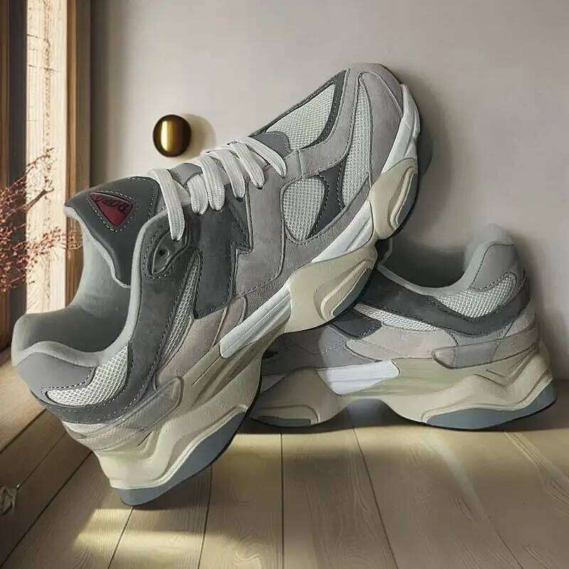 Forrest Gump Dad 327 Men's Sports and Leisure Couple's Running Women's Shoes 2024 Summer New Collection