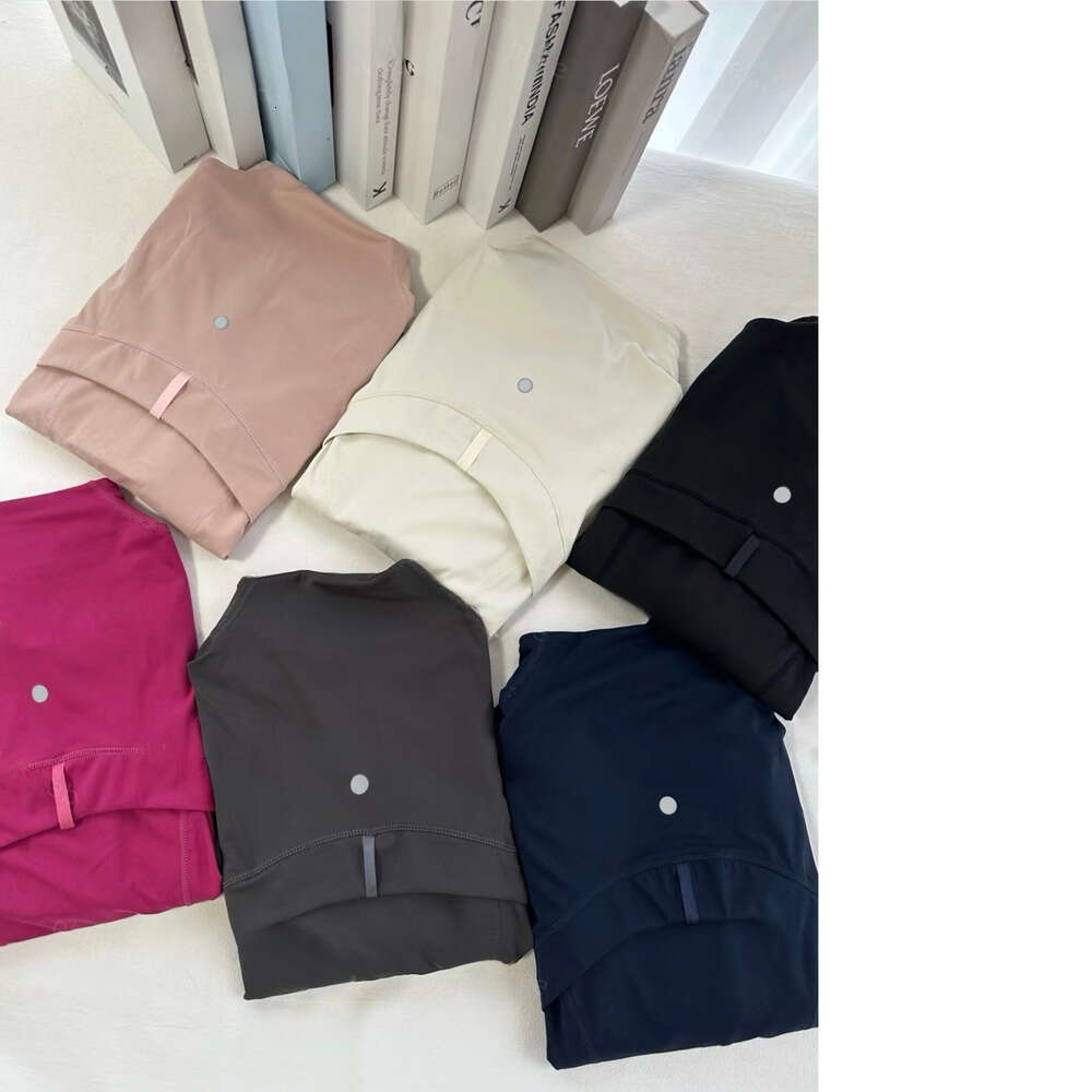 Define Yoga Definejackets Hip Length Line Decoration Long Sleeves Solid Color Slim fit Casual Jacket Align pant pants shorts Aligned Leggings Designer