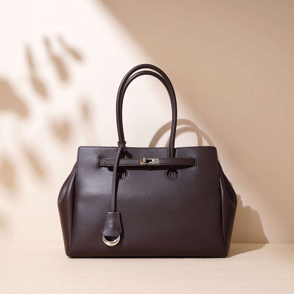 Tote Bag Tote Bag Women S New Briefcase Large Capacity Tote Handheld Leather Commuting Versatile Niche Women S Bag Lady Bags Lady Bags