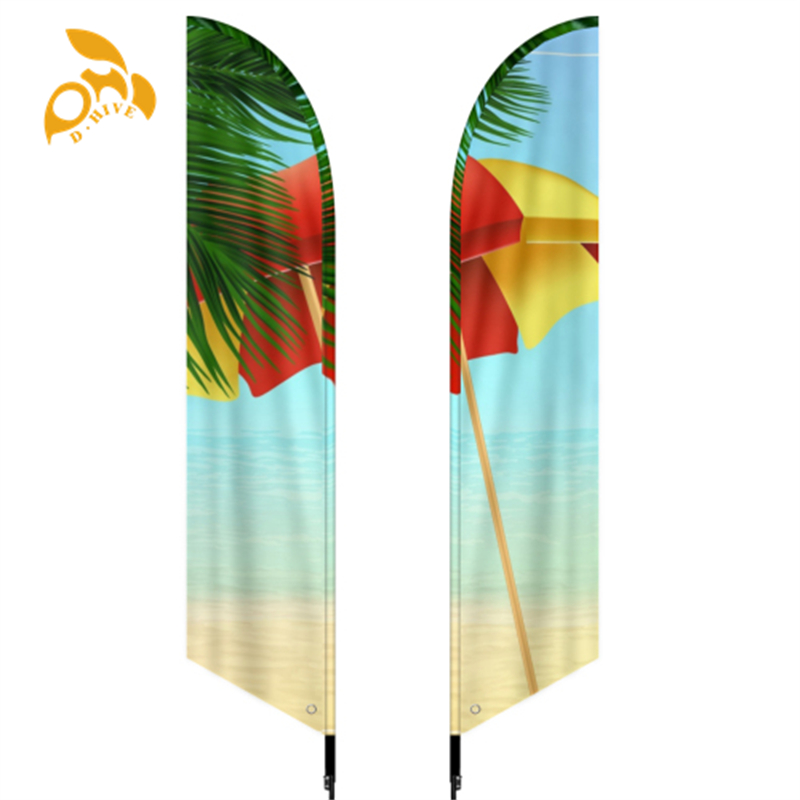 Free shipping 2025 fashion customized Hand flag Home Decorations Festive Party Double layered beach flag and knife flag
