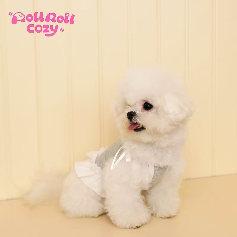 T00253 Dog clothes summer thin suspender skirt small dog Bichon Schnauzer Maltese