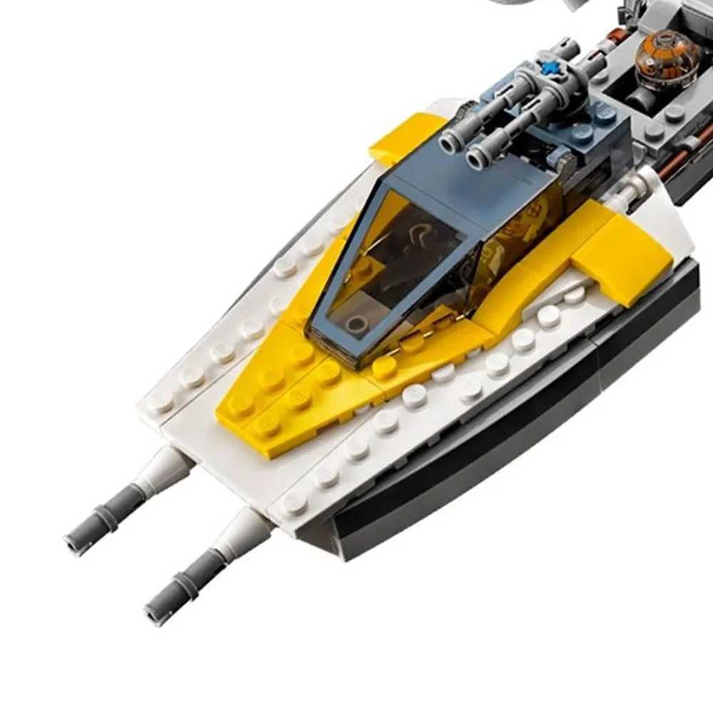 2026 new 691PCS Space War Y-wing Starfighter Model Building Blocks With 5 Figures Assemble Bricks Toys Adult Kids Gift Designer