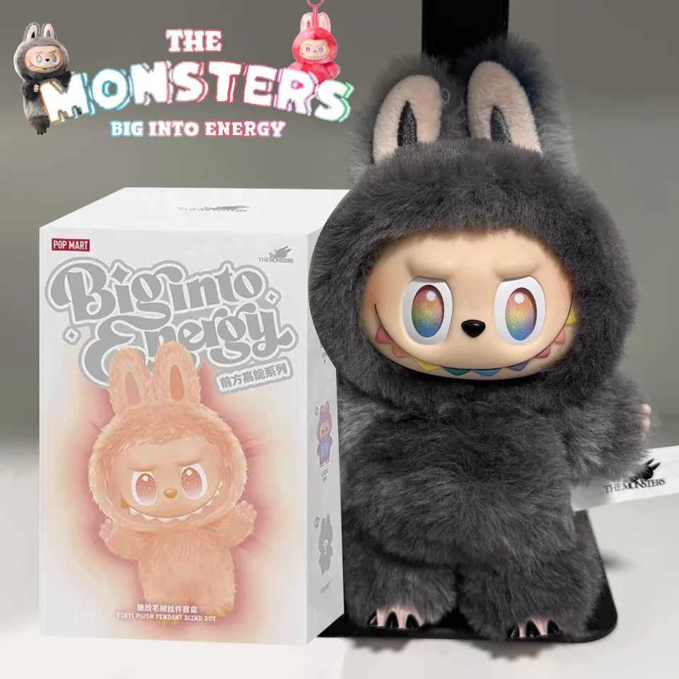 Labubu Monster V3 2 1 Collection Series Blind Box New Vinyl Toy Animated Character Face Doll Mystery Surprise Keychain Kids GiftT250521