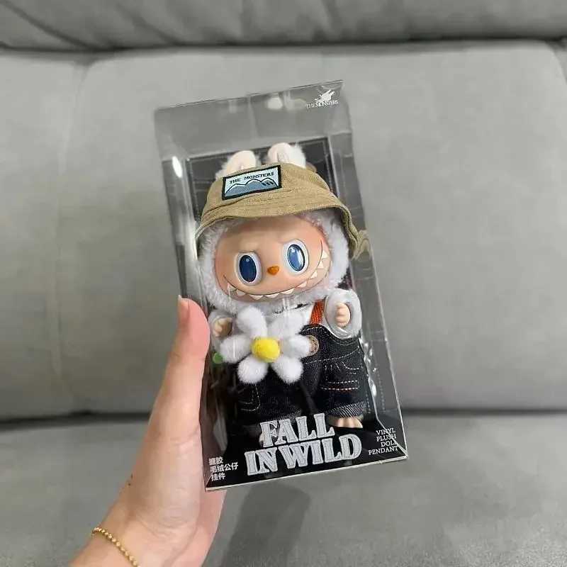 Free shipping Premium Quality Monster Labubu Angel Creative Figure Vinyl Pendant Doll Model Replica Toy Birthday GiftT