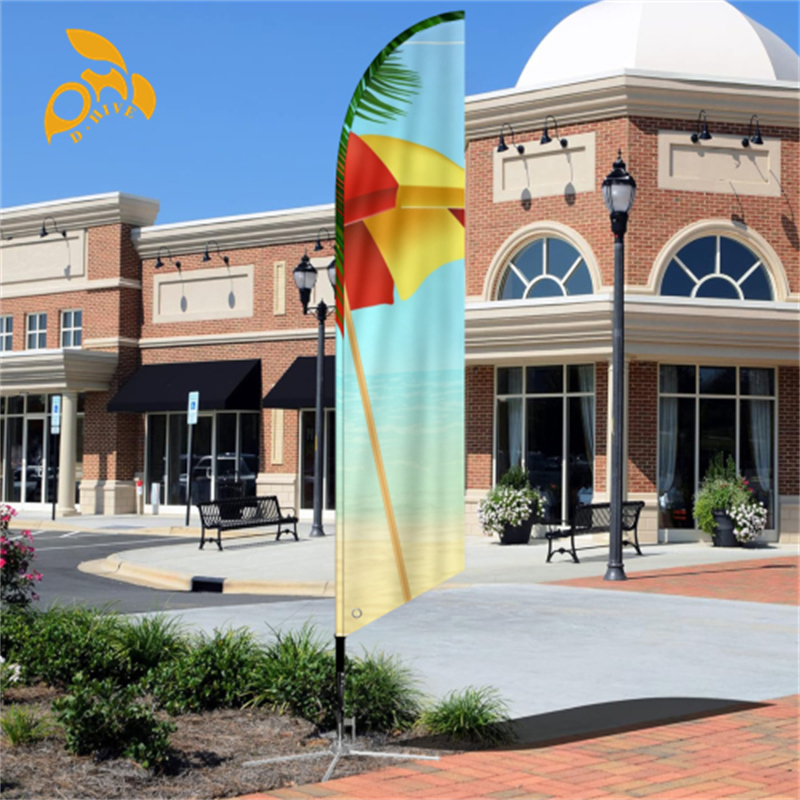Free shipping 2025 fashion customized Hand flag Home Decorations Festive Party Double layered beach flag and knife flag