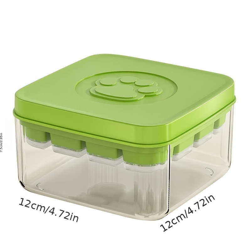New explosive one button press silicone ice cube ice cube mold home box frozen ice cube machine ice maker