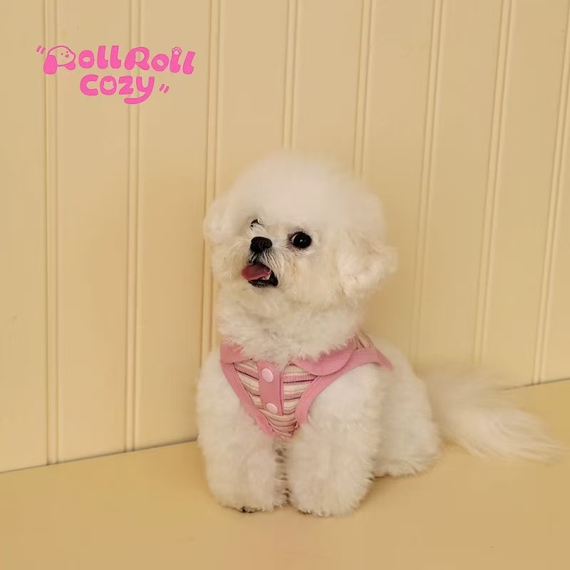 T00255 Dog clothes summer thin vest small dog Bichon Teddy Schnauzer Maltese