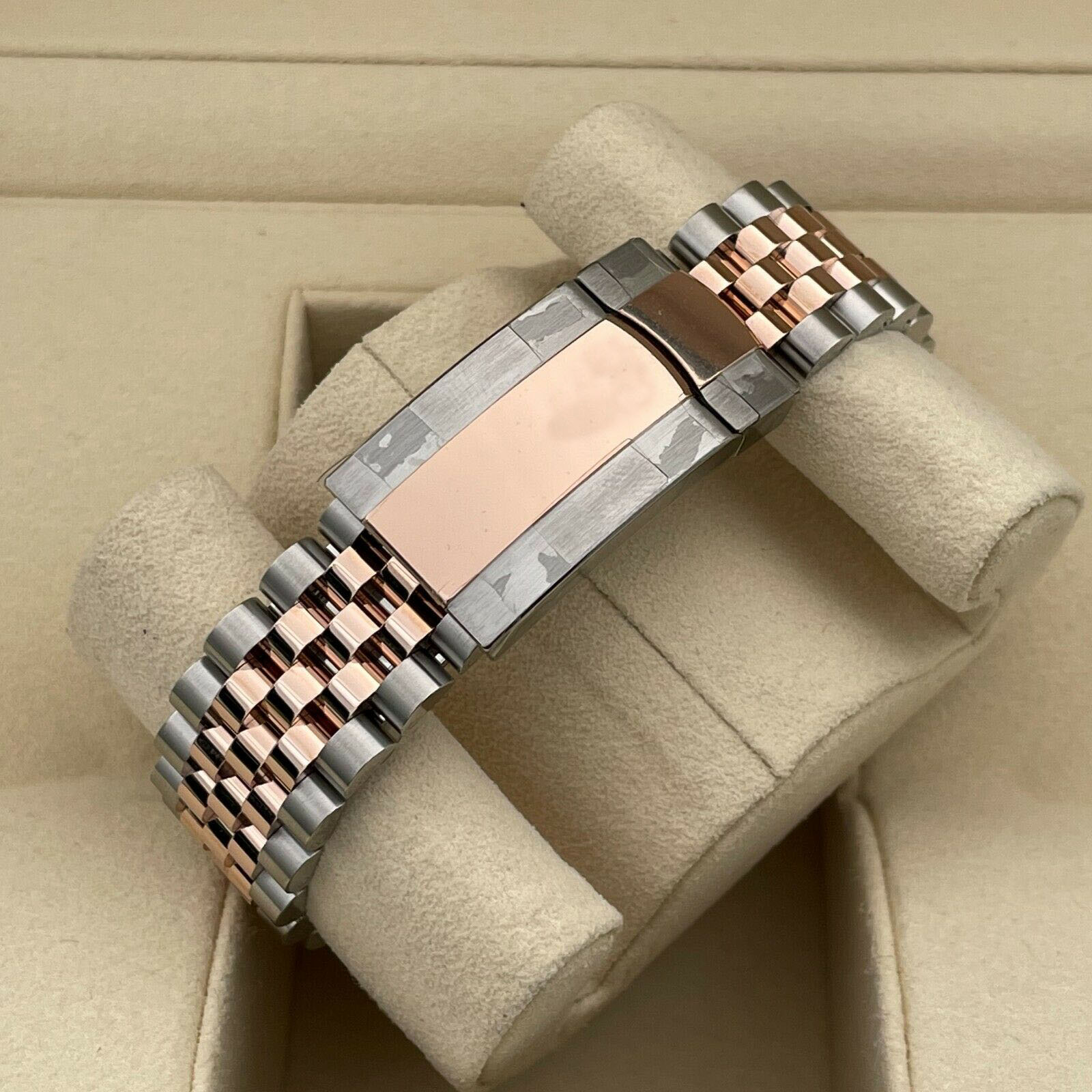 Reinforced true waterproof 41mm Chocolate Dia 126331 EveRose Gold Complete Mechanical Automatic Men's watch with box