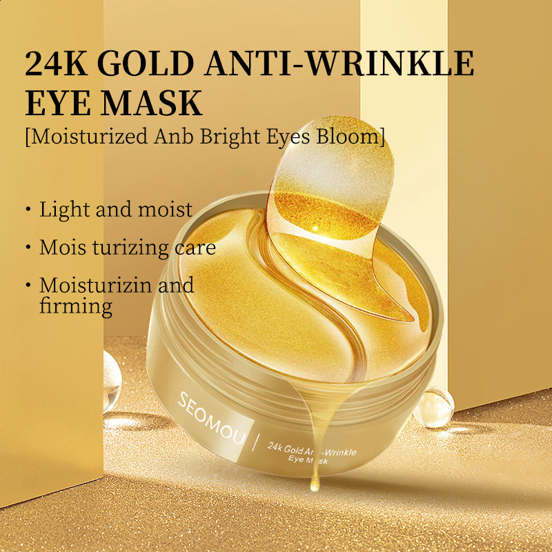 Retinol Under Eye Patches Hyaluron Acid Eye Mask Patch Moisturizing Eyes Mask Korean Skin Care 240709