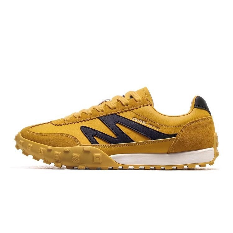 Free Shipping 2025 Summer New Versatile Women Sports Sneakers Soft Sole Comfortable Lightweight Couple Style Casual Shoes Size 35 -40 Yellow