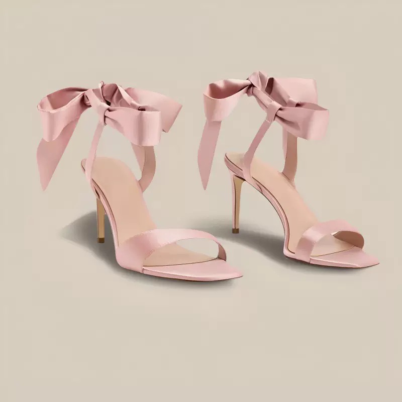 European American Summer New Ankle Strap Women's Slim High-Heeled hot Fashionable And Sexy Party Wedding Sandals
