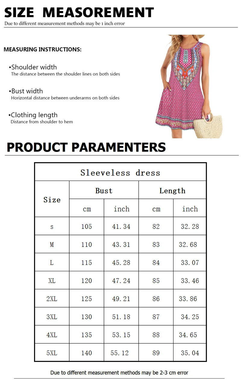 Womens Dresses Casual Summer Midi Boho Maxi Dresses Vintage Flare Flower Print Sleeveless Dresses Bodycon Short Dresses 250519