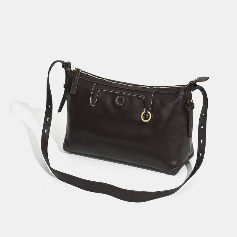 Tote Bag Tote Bag Top Layer Vegetable Tanned Cowhide Tote New Genuine Leather Hobo Large Capacity Women S Bag Commuting Single Shoulder Crossbody Bag 