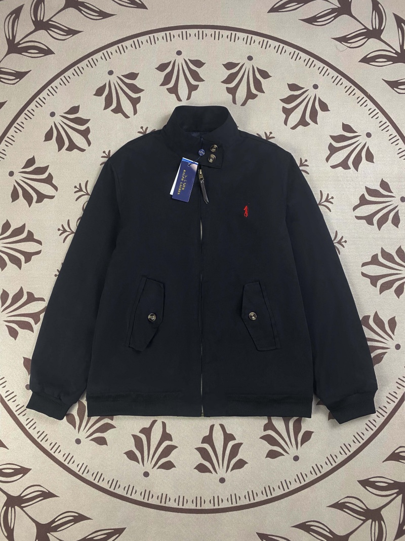 2025 Men's jacket Outdoor small horse embroidery casual classic coat double-sided jacket men's and women's stylish loose-fitting jacket