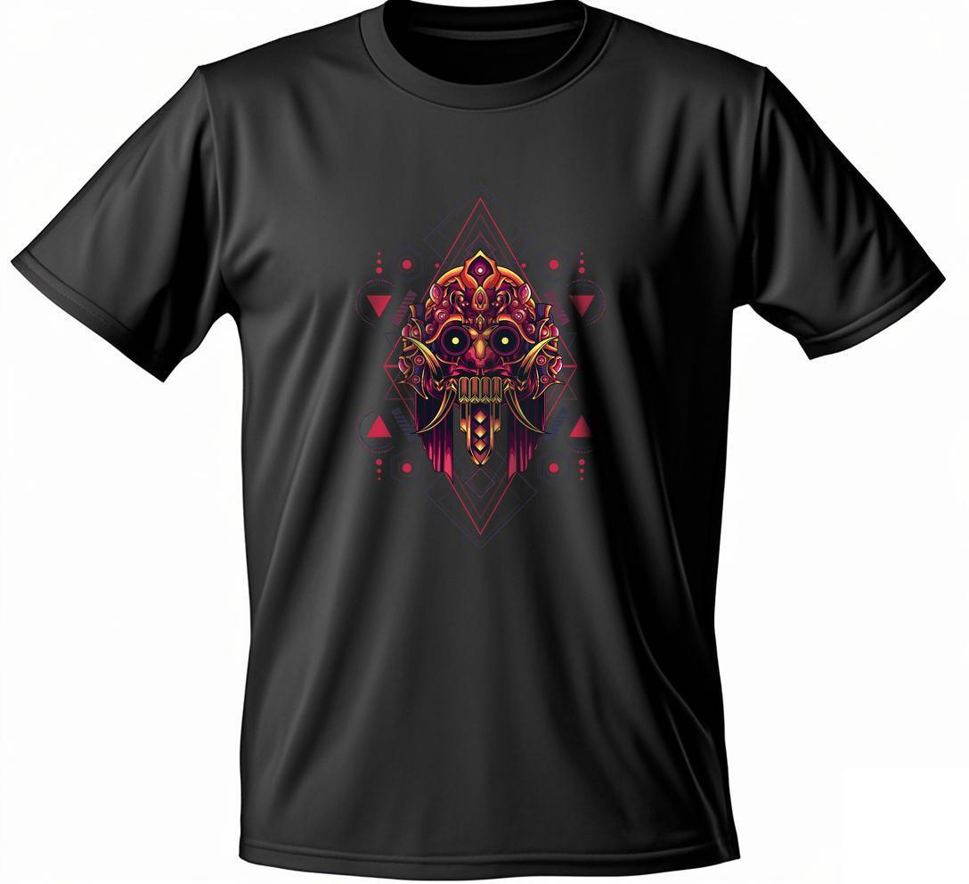 T Shirts Round collar S-3XL space White Graphics Men black Short sleeve Cotton