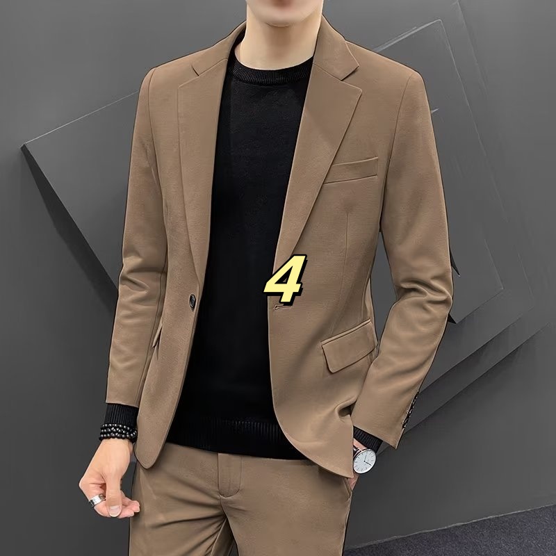 k1244 new men's suits, fashionable solid color small suits, men's jackets
