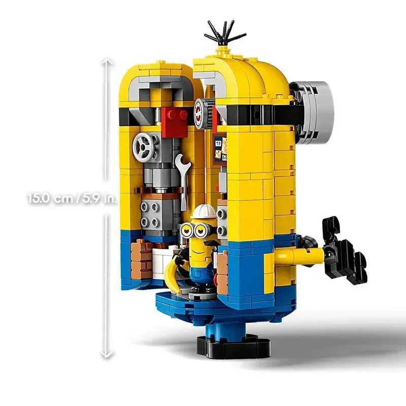 Children's Construction Fun: Colorful Despicable Me Inspired Plushy Building Kit
