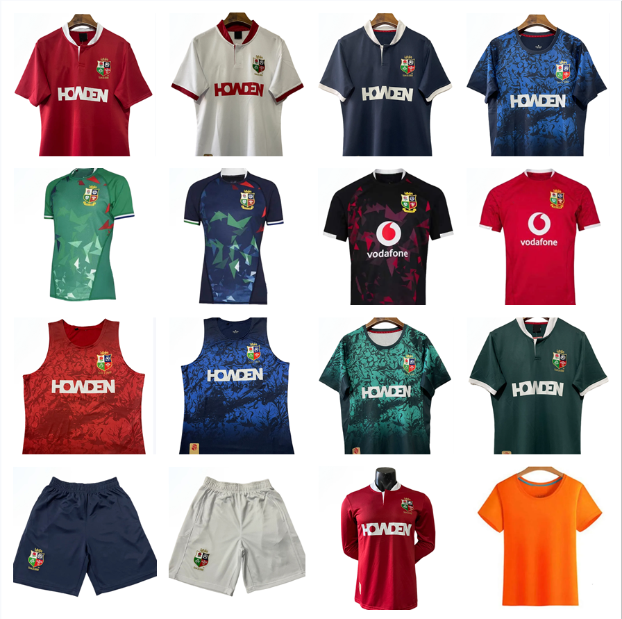 2025 2026 Scotland Ireland Irish Lions jersey Rugby Jerseys Toulouse Tonga eNGLanDS British home away Mingster Cheng France rugby shirt S-5XL home away long sleeve
