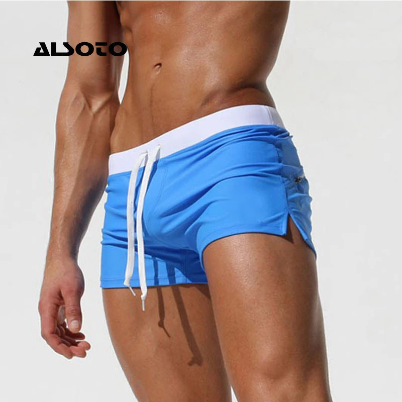 ALSOTO Swimwear Men Swimsuit Shorts Mens Briefs Summer Swim Suit Sexy Mayo Sunga Beach Stroj Kapielowy Badpak 250516Z