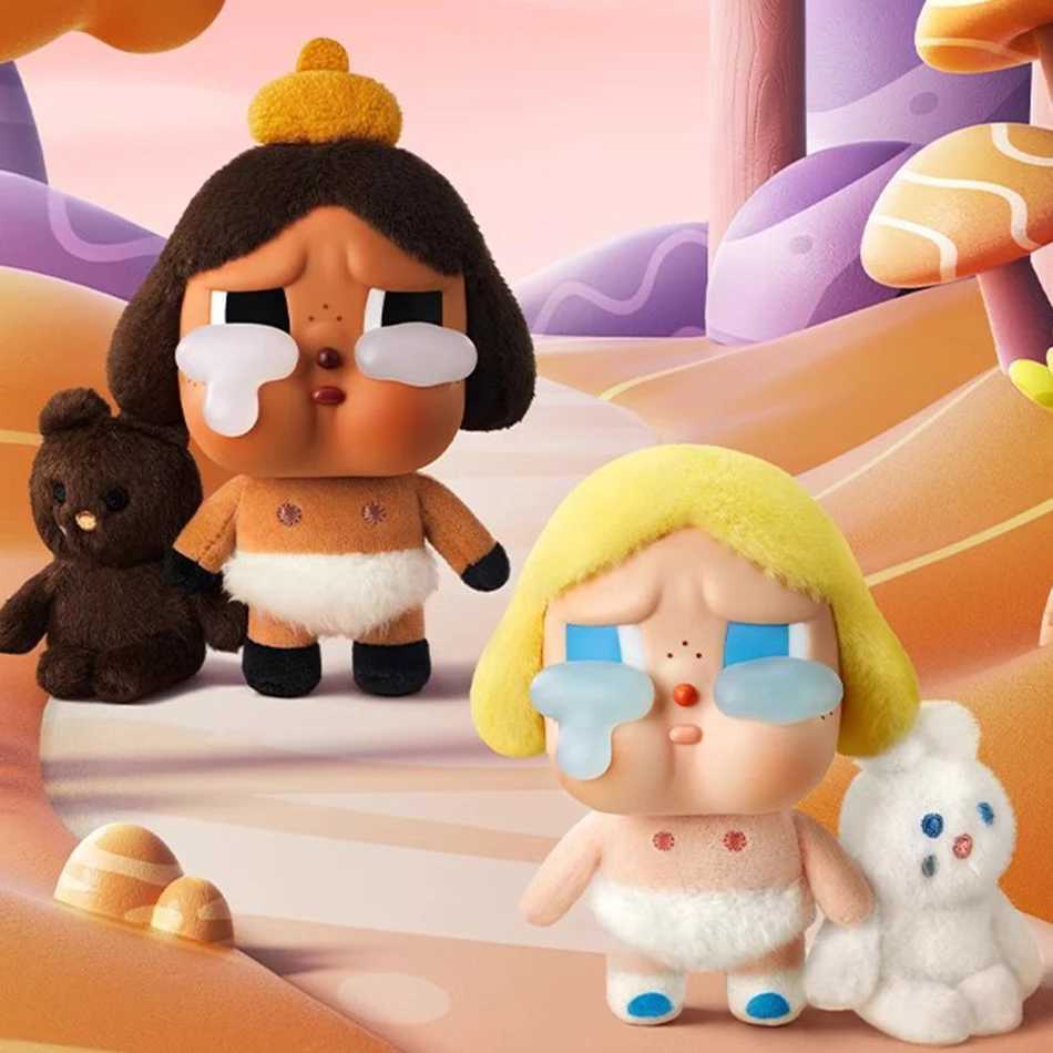 In Stock Crybaby Crying Again Series Blind Box Vinyl Face Doll Keychains Pendant Decoration Mystery Bag Plush Toy Birthday GiftT250528
