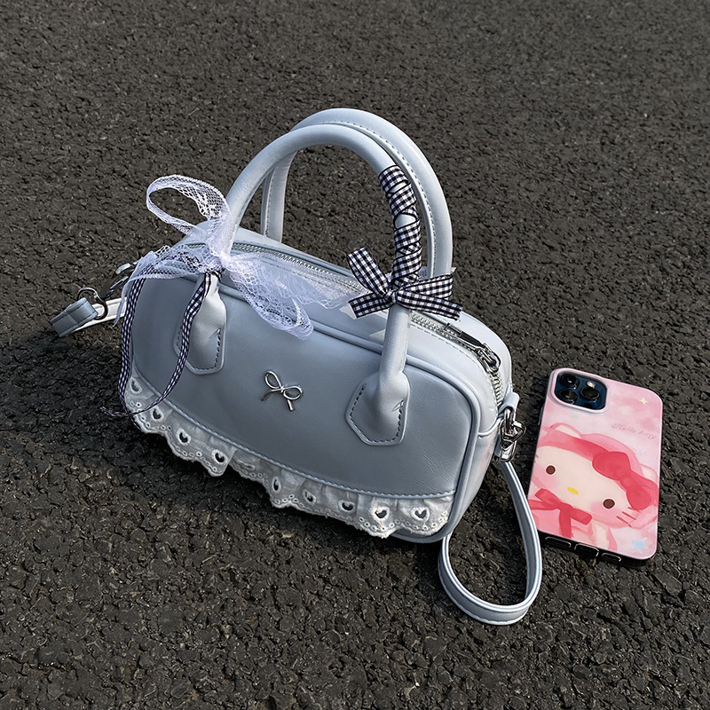 2025 New Outdoor Style Luxury Free Delivery Designer Bag Korean Version Of Minimalist Hand-held Bowling Bag niche High-value Stylish Single Shoulder C