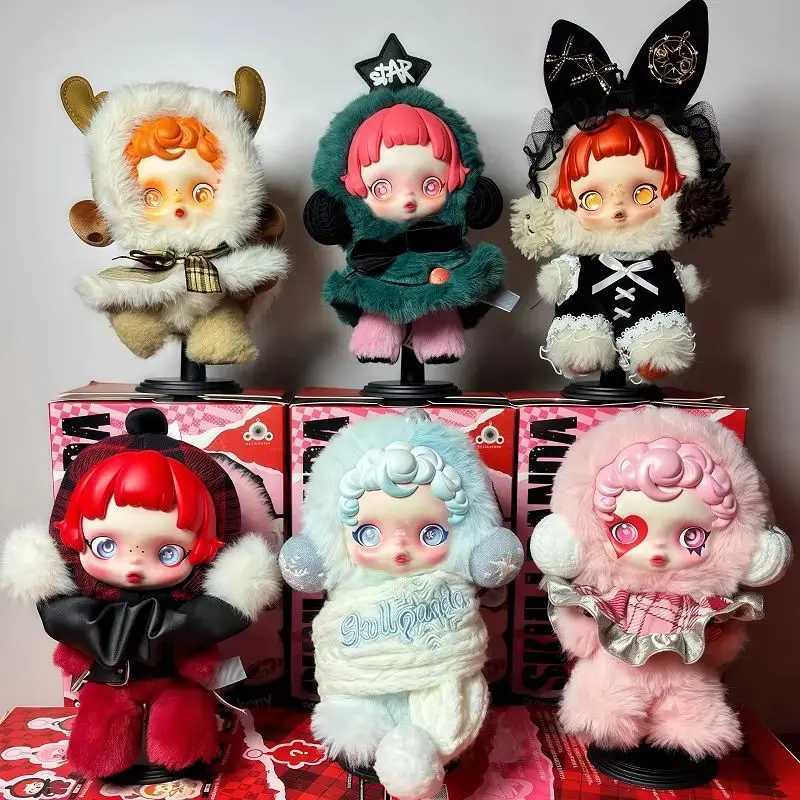 Skullpanda Winter Symphony Series Vinyl Plush Mysterious Blind Box cartoon Bag Decoration Pendant Surprise Collect DollT250522