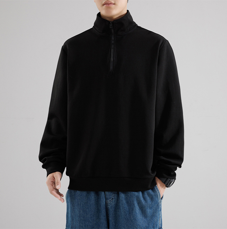 342 Men Long-sleeved T-shirt Round Neck Long-sleeved Casual Sweatshirt