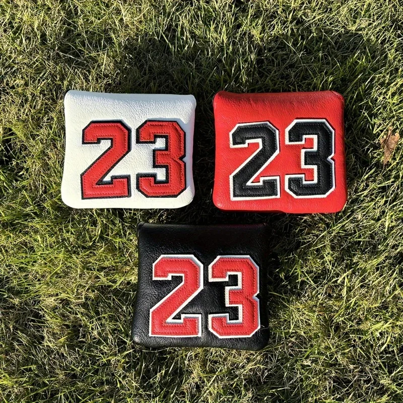 Goat No. 23 Pattern PU Putter Cover With Magnetic Closure Waterproof Wear-resistant And Durable Putter Cover Golf Accessories 250520