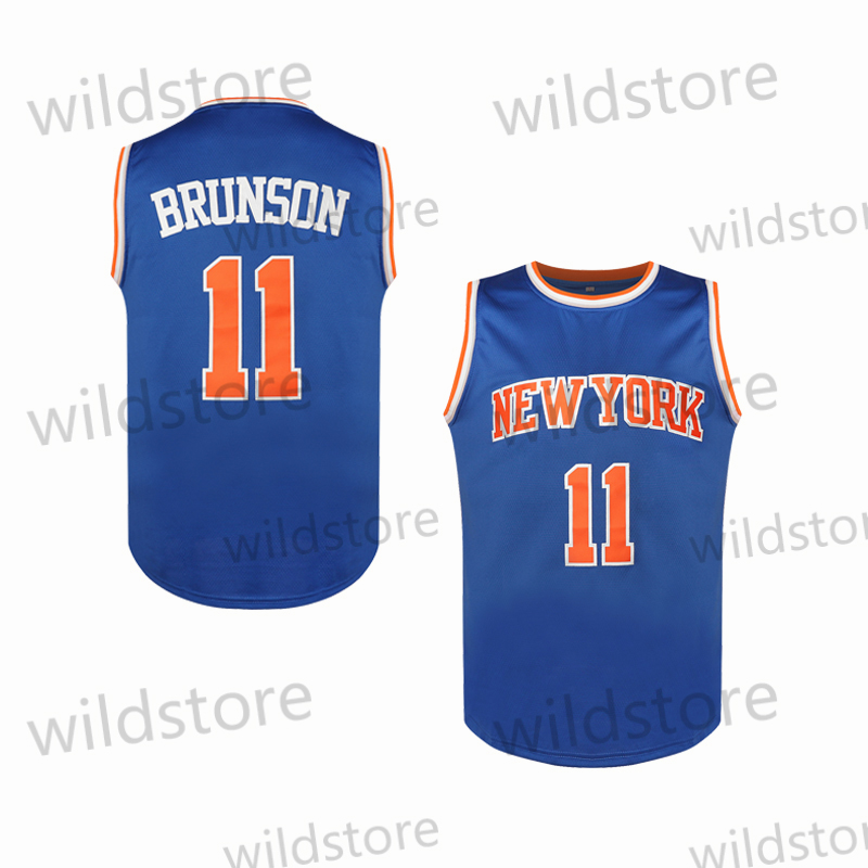 In Stock 11 Brunson Basketball Jersey 32 Towns 33 EWING Fast Shipping Jerseys Sweatshirt - Embroidered