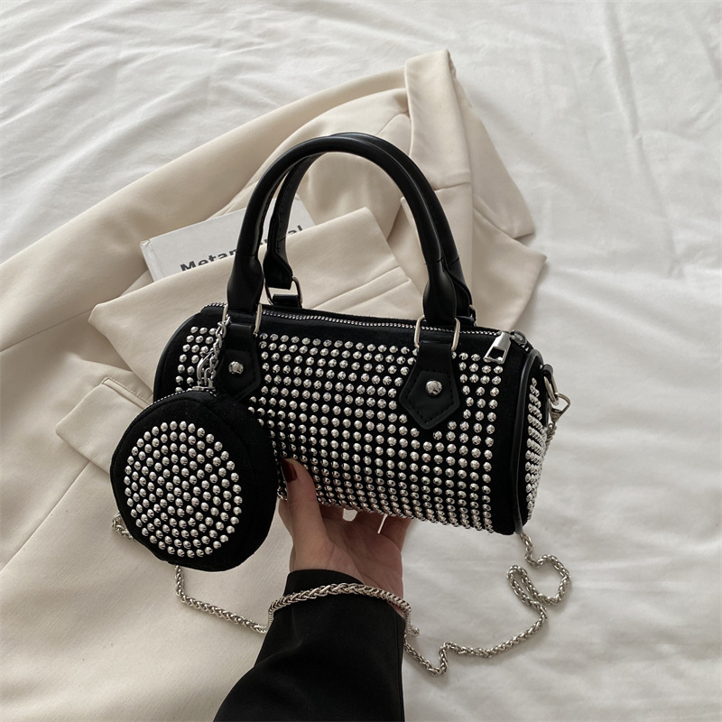 Free Delivery Designer Bag Trendy For Women 2025 With Diamond Fashionable Simple And Versatile Handheld Pillow Single Shoulder Crossbody Bag Luxury741